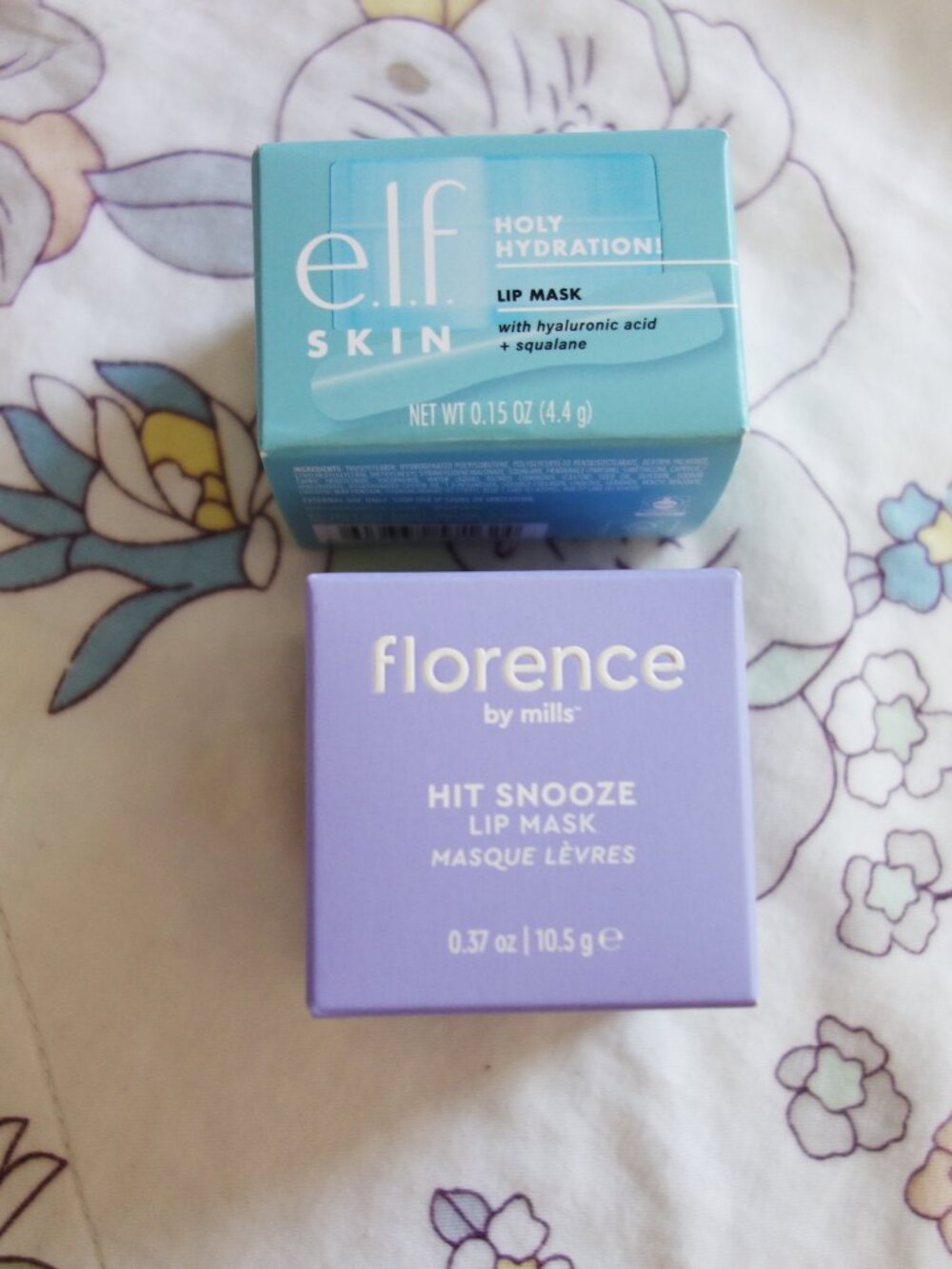 NEW! FLORENCE BY MILLS and ELF LIP MASK HIT SNOOZE Bundle 10.5+4.4g